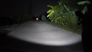 Phare de travail LED carré compact pour moto et véhicule électrique, motif trèfle à quatre feuilles - Product Image 2