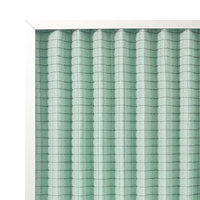 Nouveau panneau filtrant plissé moyen G1-F9 en fibre synthétique avec cadre en aluminium pour système de filtration CVC à haute capacité de retenue de poussière