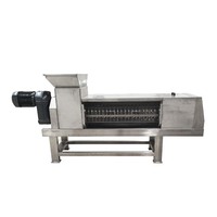 Presse à vis de déshydratation pour vinaigre de distillateur, résidus de vin de riz et sciure de bois/biomasse, modèle le plus vendu