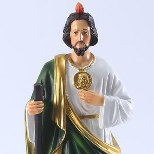 Estatua <span class=keywords><strong>de</strong></span> Resina <span class=keywords><strong>de</strong></span> <span class=keywords><strong>San</strong></span> <span class=keywords><strong>Judas</strong></span> - Escultura Sagrada <span class=keywords><strong>de</strong></span> <span class=keywords><strong>San</strong></span> <span class=keywords><strong>Judas</strong></span> Tadeo para Decoración Religiosa del Hogar y Regalos - Product Image 3