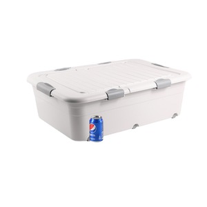 Caja <span class=keywords><strong>de</strong></span> Almacenamiento Apilable <span class=keywords><strong>de</strong></span> Plástico <span class=keywords><strong>de</strong></span> Nuevo Diseño <span class=keywords><strong>para</strong></span> <span class=keywords><strong>Debajo</strong></span> <span class=keywords><strong>de</strong></span> <span class=keywords><strong>la</strong></span> <span class=keywords><strong>Cama</strong></span> - Product Image 4