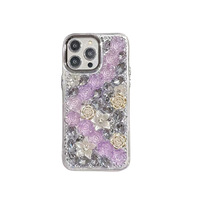 Coque de téléphone de luxe pour iPhone 17 Pro Max, motif rose coréen, pour Apple iPhone 15, 16, 13, 12, design nœud, pour femme et fille