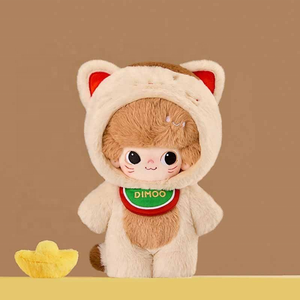 100% oficial genuino POPMART 20cm figura juguetes Dimoo Weaving Wonders <span class=keywords><strong>serie</strong></span> Muñecas Animal cajas misteriosas <span class=keywords><strong>Cinnamoroll</strong></span> - Product Image 4