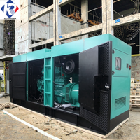 Groupe électrogène diesel super silencieux 300 kVA 400 kVA 500 kVA avec moteur Cummins en option CE 50 60Hz ATS