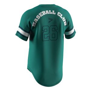 Camisetas de Béisbol Personalizadas con Bordado, Camisetas de Béisbol con Cuello en V para Hombre, Diseño de Chico Japonés en Uniforme - Product Image 2