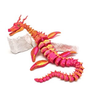 Dragón Marino Impreso en 3D, Articulado y Móvil, Material PLA, Ideal para Juguetes Infantiles, Regalos y Adornos de Escritorio, Gran Venta - Product Image 6