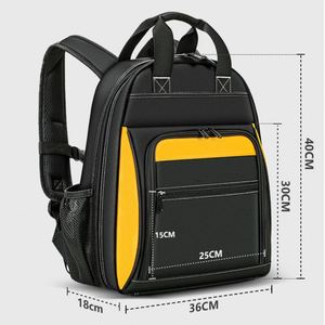 Heavy Duty Comfortable Convenient Oxford Electrical Work Tools Backpack Electrician's Tool Bag Multi Purpose Storage Bag - Product Image 2