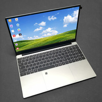Nouvel ordinateur portable professionnel Windows 10 de 15,6 pouces avec processeur AMD Ryzen 3 2300U, 16 Go de RAM, SSD de 2 To, écran FHD 1920x1080, clavier rétroéclairé, lecteur d'empreintes digitales, 1,7 kg, argent