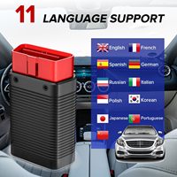 Escáner de Diagnóstico Automotriz Bluetooth LAUNCH AIOBD 2026, Lector de Códigos OBD2 con Escaneo Completo del Sistema e Informe de IA