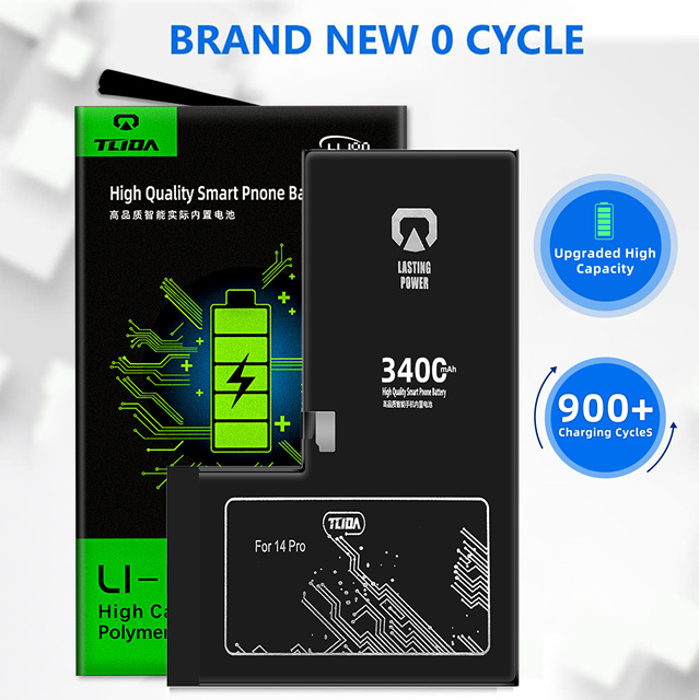 TLIDA Chinese Manufacturer Consumer Electronics Digital Battery for iPhone 14 14plus 14pro 14pro Max