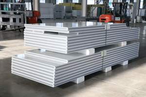 Panneau métallique hermétique à verrouillage par came certifié AS4964 pour entrepôt frigorifique pharmaceutique australien - Solution moderne pour entrepôt à -20°C - Product Image 6