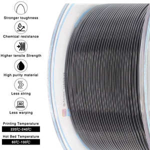 YUSU PP filament polypropylène de haute qualité 1kg noir PP <span class=keywords><strong>3d</strong></span> Filament équipement médical pour imprimante <span class=keywords><strong>3d</strong></span> - Product Image 5