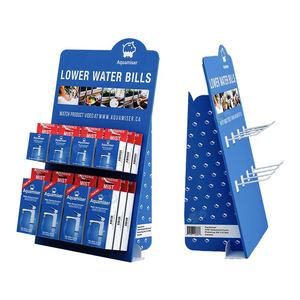 מתקן תצוגה לדלפק מסוג PDQ עם ווים מותאמים אישית, עשוי PVC, קרטון, לוח תצוגה עם יתדות, מתאים לאביזרי טלפון. - Product Image 2