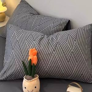 Juego de <span class=keywords><strong>Cama</strong></span> de Cuatro Piezas de Algodón Puro Estilo Nórdico, Funda de Edredón de Algodón, Sábanas, Nuevo 2026 - Product Image 5