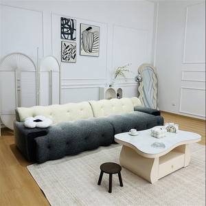 Canapé de luxe moderne, ensemble sectionnel de canapé de salon, meubles d'intérieur en forme de L pour la maison, éponge 2 3 places, conceptions modulaires - Product Image 6