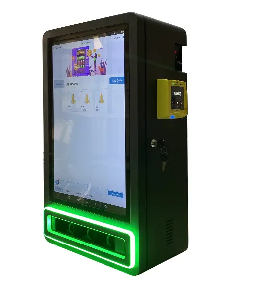 Distributeur automatique en libre-service avec paiement sans numéraire mini distributeur automatique mural