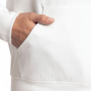 Sudaderas con capucha informales de invierno para hombre, forro polar de poliéster/algodón de Color sólido, ajuste Regular con diseño de bolsillo, transpirable, ecológico, de secado rápido - Product Image 1