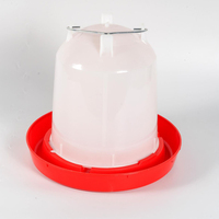 Abreuvoir automatique pour volailles en PP écologique 1,5 L avec pieds détachables, abreuvoir pour poulets 1 L pour élevage biologique