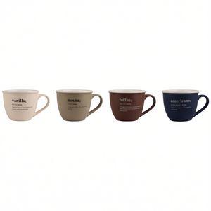 แก้วเซรามิค COFFEE ลายอาร์ต 5 แบบ - Product Image 2