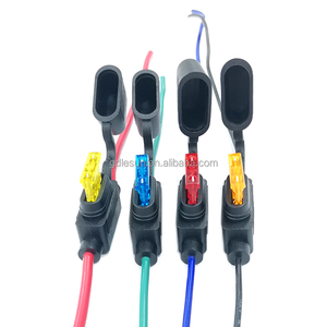 Mini soporte <span class=keywords><strong>de</strong></span> caja <span class=keywords><strong>de</strong></span> fusibles <span class=keywords><strong>de</strong></span> bajo <span class=keywords><strong>precio</strong></span> para hombre, camión, bloque <span class=keywords><strong>de</strong></span> fusibles impermeable, portafusibles <span class=keywords><strong>de</strong></span> 40 amperios - Product Image 1