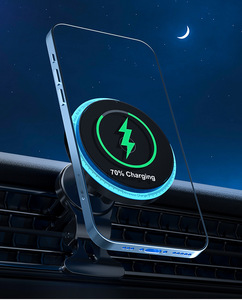 Nouveau <span class=keywords><strong>chargeur</strong></span> de voiture <span class=keywords><strong>30W</strong></span> PD avec prise d'air rapide support de téléphone de voiture magnétique Station de charge sans fil pour <span class=keywords><strong>iPhone</strong></span> 12 13 <span class=keywords><strong>14</strong></span> <span class=keywords><strong>Pro</strong></span> Max - Product Image 5