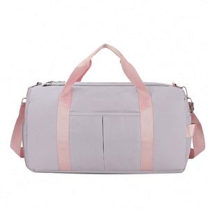 Gym <b>Bag</b> Manufacturer <b>Carry</b> <b>on</b> Small Sport Gym <b>Bag</b> With Dry Wet Separation Shoe Compartment for Men - Product Image 4