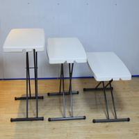 Tables et chaises pliantes en plastique réglables en gros en promotion – Petites tables et chaises pliantes