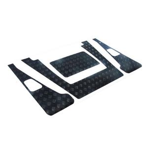 Transportador de neumáticos para Defender con acero, textura negra - Product Image 6