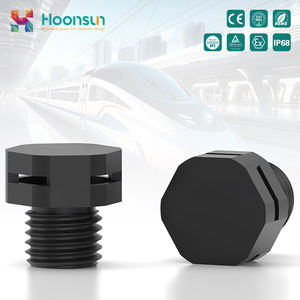 Válvula de Respiración Electrónica para Exteriores, Carcasa de Nailon <span class=keywords><strong>PA66</strong></span>+<span class=keywords><strong>GF</strong></span>, Membrana ATEX IP68, Bajo Voltaje Exd IIC Gb, Resistencia al Calor de 150°C - Product Image 3