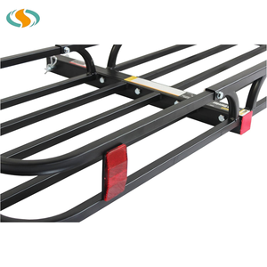 <span class=keywords><strong>Porte</strong></span>-bagages arrière universel en acier au carbone 59x20 pouces, capacité 500 LBS, panier de <span class=keywords><strong>remorque</strong></span>, adaptateur 2-en-1, kit carrosserie extérieur - Product Image 4