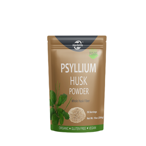 OEM label pribadi Premium bubuk sekam organik psylilium 99% kemurnian, suplemen serat diet alami untuk pencernaan GMP bersertifikat - Product Image 1