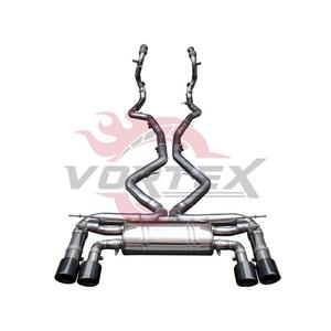 Sistema de Escape de Acero Inoxidable Marca Vortex para BMW F90 M5 4.4T, Silenciador Catback con Puntas Pulimentadas a Espejo de 1.5mm - Product Image 3