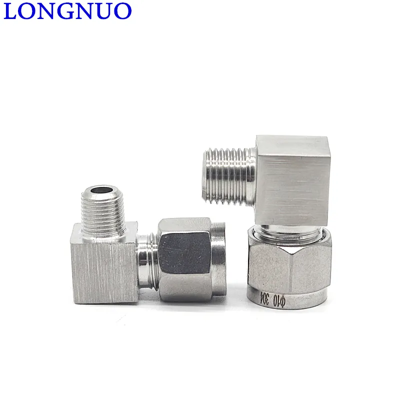 304 316 stainless steel single and double clip sleeve type rectangular terminal connect pipe fitting