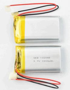 Hot sale 103048 3,7 V 1500 mAh LiPo battery for GPS tracker product - Product Image 5