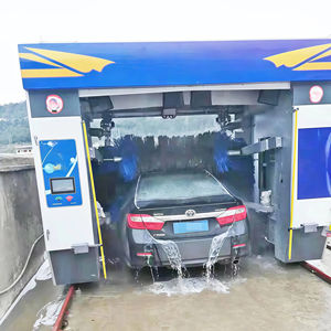 Machine de lavage de voitures entièrement automatisée YOLO YOLO-340 en acier inoxydable, type portique, avec nettoyeur haute pression tunnel, fonction mousse et nettoyage par brossage - Product Image 5