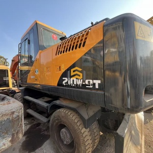 Excavadora de Ruedas HYUNDAI 210W-9T Usada de 21 Toneladas para Demolición y Grandes Proyectos de Construcción - Product Image 6