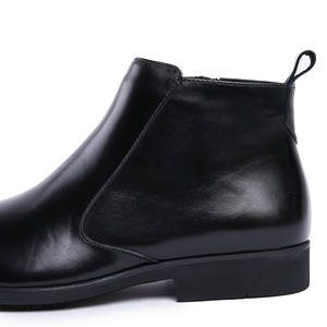 รองเท้าหนังแบบผูกเชือกทรง Balmoral สำหรับผู้ชาย ผิวสัมผัสขัดด้วยมือ ผ้าฝ้ายสไตล์ Amish สำหรับทำงาน กันน้ำ กันลื่น คุณภาพพิเศษ - Product Image 3