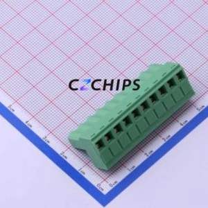 KF2EDGK-5.0-10P Plug-in Terminal Block P=5mm Connector ( Connector Type: Plug )( Construction: 1x10P )( Pitch: 5mm ) - Product Image 2