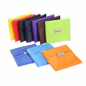 Bolsas de Compras Reutilizables de Poliéster 190T 210D de Alta Capacidad, con Logotipo Personalizado, Plegables, Colores Personalizados, Venta al Por Mayor - Product Image 1