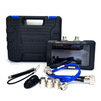 Analizador de Redes Vectoriales Portátil Zeenko LiteVNA 67, Analizador de Antenas de Mano de 50KHz-6.3GHz con Pantalla de 7 Pulgadas y Batería de 7800mAh