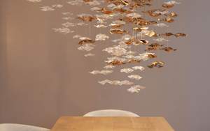 Lámparas de Escalera de Cristal con Ondas de Lujo Personalizables, Lámpara Colgante LED <span class=keywords><strong>para</strong></span> Proyectos Hoteleros y Diseño de <span class=keywords><strong>Interiores</strong></span> de Alta Gama - Product Image 4