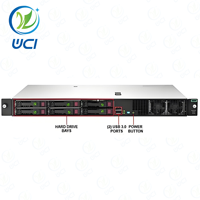 Serveur en rack HPE Proliant DL20 Gen10 Plus 1U Gold G5400 E-2314 2.8GHz 4 cœurs Xeon 1P 16GB-U 2LFF 290W 64 Go P44113-B21 stock utilisé