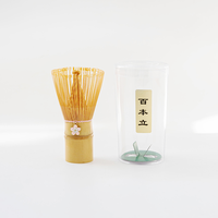 Accessoires de Matcha Japandi Japonais en Gros : Fouet à Matcha en Porcelaine (Chasen) avec Diverses Breloques