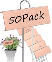 Étiquettes de plantes en acier inoxydable robustes Étiquettes de marquage d'identification de pot de jardin extérieur Marqueurs de pétales pour plantes