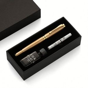 Advanced Business Metal With Gift Box Luxury Fountain <b>Pen</b> Customizable Logo Writing Width of 0.5Mm Is for Corporat Promotion - Product Image 2