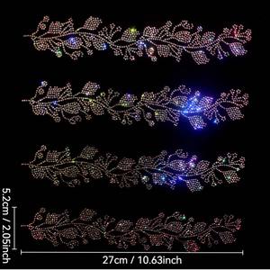 Design Personalizzato con Strass Termoadesivi in Tinta Unita per Logo Personalizzato su Scialle Lungo da Donna Musulmana - Product Image 2