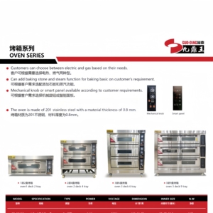 Horno Công Nghiệp Quảng Châu Thương Mại Bánh Pizza Bánh Mì Làm 3 Boong 6 Khay Gas Điện Bánh Nướng Lò Để Bán Nướng - Product Image 2