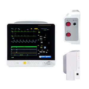 Moniteur vétérinaire portable VE12, moniteur multiparamètres vétérinaire, prix du moniteur patient vétérinaire, équipement vétérinaire raisonnable - Product Image 1