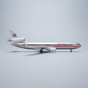 Modelo de Avión de Metal Fundido a Presión MD11 de American Airlines, 47 cm, Regalo Empresarial, Modelo de Avión ABS de <span class=keywords><strong>Airbus</strong></span> MD11 - Product Image 5