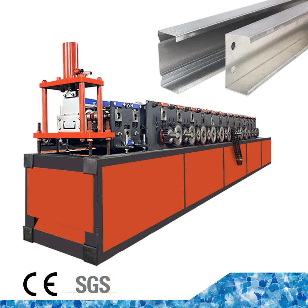 China Manufacture Cee Section Purlins Steel Channel C Shape Purlin Roll Forming Machine